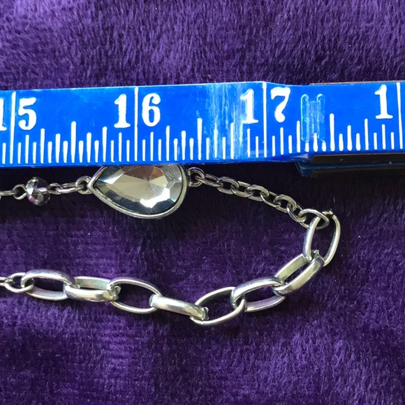 Loft Blue Beads Silver Necklace - Picture 6 of 6